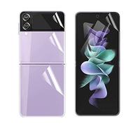 KP TECHNOLOGY Premium Film for Samsung Galaxy Z Flip 4 [1SET 3 PCS] Screen Protector Anti-Shock, HD Clear, Film for Samsung Galaxy Z Flip4 5G (2022) (Samsung Z Flip 4)