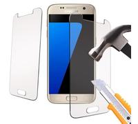 KP TECHNOLOGY Samsung Galaxy A5 2017 / Galaxy A5 2017 [PACK OF 2] Premium Quality Genuine Tempered Glass Explosion & Shatter Proof Screen Protector Guard Cover (Samsung Galaxy A5 2017, Clear)
