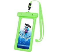 KP TECHNOLOGY Waterproof Phone Pouch for Honor 200 / Honor 200 Pro/Honor 200 Lite, Dry Bag with Adjustable Lanyard For swimming, Water Proof Phone Cover Clear (GREEN)
