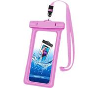 KP TECHNOLOGY Waterproof Phone Pouch for Honor Magic V3, Dry Bag with Adjustable Lanyard for swimming, Water Proof Phone Cover for Honor Magic V3 5G (PINK)