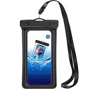 KP TECHNOLOGY Waterproof Phone Pouch for Motorola Moto G24, Dry Bag with Adjustable Lanyard for swimming, Water Proof Phone Cover (BLACK)