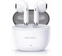 KP TECHNOLOGY Wireless Bluetooth Earbuds for Samsung Galaxy A06 / A05s / A04s / A03s / A02s / A04e / A03 Core / A02 - In-Ear Headphones with Bluetooth 5.4 Earphones (WHITE)