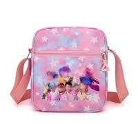 Kp0P Crossbody Bag, Soft Canvas Women's Shoulder Bag With Adjustable Wide Strap Across Sling For Going Out, Kids Shoulder Bags