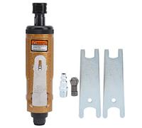 KP621 Pneumatic Engraving Machine, Mini Angle Die Grinder, 0.6MPa Working Pressure with Air Nozzle and Chuck, High - Speed Precision Tool for, Glass, Stone, Handicrafts (US Style)