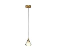Kp6xLf3gT Hallway Pendant Lights Bedroom Bedside Chandelier Modern Light Luxury Restaurant Bar Counter Crystal Single Head Decorative Lighting Fixture