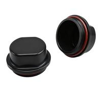 KPALAG 2Pcs Trailer Bearing Dust Cap Wheel Hub Grease Cover with O-Ring Compatible with Dexter Vortex Trailer, Marine Boat & Other Hub Kits Replace#: 81143 48355v K71-G01-73