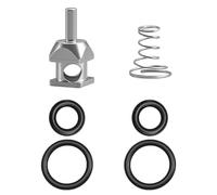 KPALAG EFI Fuel Check Valve Rebuild Kit Compatible with Harley Davidson 2001-2022 Replace# MC-300 Fuel Tool Include Check Valve, FKM O-rings, Stainless Steel Spring