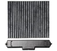 KPALAG Upgraded Activated Carbon Cabin Air Filter & Filter Access Door Fits for Dodge Ram 1500 2500 3500 Dodge Avengers, caliber, Tour, Compass, Patriot, Chrysler 200,Replace#：68318365AA, 68052292AA