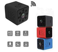 KPAUL Mini Spy Hidden Camera, 1080P High-Definition Wireless Spy Camera Portable HD Nanny Cam with Night Vision and Motion Detective, Home Security Surveillance (Red)