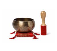 KPAVIR Hand-Hammered Tibetan Singing Bowls Set Musical Instrument for