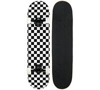KPC Pro Skateboard Complete, Black and White Checker