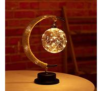 KPHP Enchanted Lunar Lamp, Hanging Moon Lamp, Lunar Lamp Crescent Moon Ball Light, The Enchanted Lunar Lamp Twinkling Tree, for Home Party Romantic Holiday Decor & Home Decorations Kids Gift