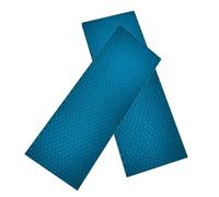 KPHYMOD 2 Pack Luminous resin knife handle material, 12X4X0.8cm DIY custom scales blanks, full tang replacement sheet for knives(Blue)