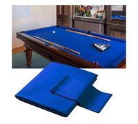 KPHYMOD 9ft Billiard Cloth Pool Table Felt With 6 Cloth Strips Pre-Cut Fast Speed Felt for Home, Bars, Sports Venues(Royal Blue)