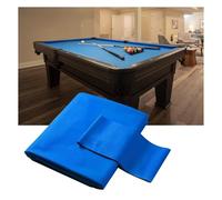 KPHYMOD Professional Billiard Cloth 9ft Pool Table Felt With 6 Cloth Strips Pre Cut Pool Table For Home Clubs Bars Indoor Sports Game(Lake Blue)