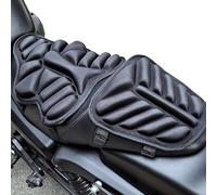 KPIRXO 2 Pcs Motorcycle Seat Cushion for Triumph Bonneville T100 2004-2024, With Straps 3D Motorcycle Seat Cushion Relieve Stress Ventilation Motorcycle Seat
