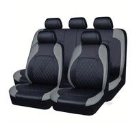 KPIRXO 9 PCS Car Seat Cover Nissan X-Trail (T31) 2. Gen 2008-2013, 5 Seats Leather Car Seat Covers Full Set Universal Car Seat Covers