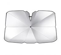 KPIRXO Car Sun Shade Windshield for Aston Martin Rapide S Rapide E, UV-Protective Titanium Silver Coated Umbrella-Shaped Sunshade,L