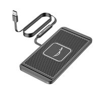 KPIRXO Wireless Charging Pad for Volvo V90 Cross Country 2016-2020, Wireless Charging Pad for Car Charger, Non Slip Car Phone Charging Mat, Waterproof Dock,1M-USB