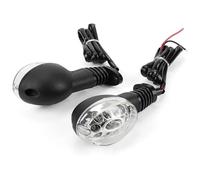 KPKDCDNTF For D&TRACKER 125 150 250 For NINJA 250R Motorcycle Turn Indicators Light Signals Flasher Front Rear Turning Lamp Turning Indicators(Light Clear)