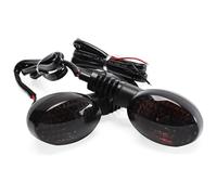 KPKDCDNTF For D&TRACKER 125 150 250 For NINJA 250R Motorcycle Turn Signal Light Flasher Lamp Front Rear Flashing Indicators Turning Indicators(Bulb Light Smoke)