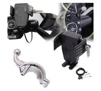 KPKDCDNTF For Gold Wing GL 1800 GL1800 2018-2021 Motorcycle GPS Phone Holder Wireless Charging Navigation Bracket Perch Mount Navigation Bracket Gps(AB)
