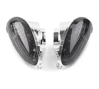KPKDCDNTF For SU&ZUKI For GSXR1300 2008-2010 2Pcs Smoke Motorcycle Rear Turn Signals Light Indicator Blinkers Lens Cover Shell Turning Indicators