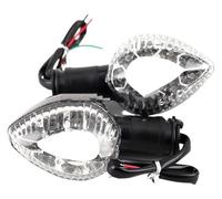 KPKDCDNTF For Yam&aha FZ6 N/S/R FZ6R FZ1N FZ1 For Fazer FZ8 XJ6 For Diversion Front/Rear Turn Signal Indicator Light Motorcycle Blinker Lamp Turning Indicators(Clear)