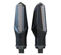KPKDCDNTF Motorcycle Turn Signal Universal Day-time&night-time Running Light Motorbike Front/Rear Direction Indicator Turning Indicators(L19 Circulation)