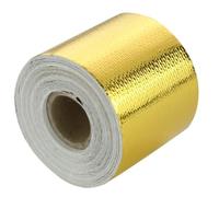 KPKPK 1pc Resistant Reflective Self Adhesive Tape - 50mm x 5M Roll for Multi-Purpose Use in Roof Leaks, RVs, Boats, and More(Gold)