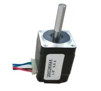 KPKPK High Precision 4-Wire Stepper Motor 28mm Fuselage Length 1.8° Step Angle 0.6A/0.2A Dual Output Shaft for Smooth Operation(0.6A Single shaft)