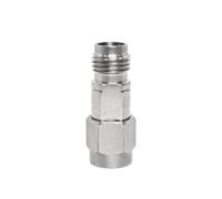 KPKPK High Voltage 2.4mm Female to 2.92mm Male Stainless Steel Coaxial Connector Adapter - 50 Ohm, DC-40GHz, 1 Pack for Wireless LAN and Radios