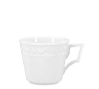 KPM Berlin Kurland Mug in Classic Design, Porcelain Coffee Cup, Breakfast Cup, 0.36 L, Handmade in Berlin, White in Gift Box