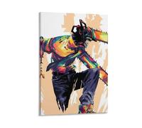 KPOKAHT Anime Poster Chainsaw Man Wall Art Poster Prints Home Decor Picture Canvas Painting Posters 12x18inch(30x45cm)
