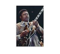 KPOKAHT Legendary Blues Man B.B. King Poster Print Art Wall Painting Canvas Posters Modern Bedroom Decor 16x24inch(40x60cm)
