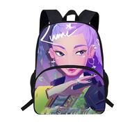 Kpop Backpack K-pop School Bags Anime Film Character Prints Backpack Waterproof Portable School Bag Rucksack for Boys Girls Fans B11