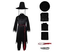 KPop Costume Kids Halloween Costumes for Kids Hunters Cosplay Costume Coat Pants Set for Kid Girls, Stage Roleplay Pop Singers Outfits Cute Dress Up Clothes for Kid 9-10 11-12 UK Christmas Essentials