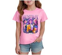 Kpop D-Demon H-Hunters Merch T-Shirt Korea Movie Short Sleeve Cartoon Graphic Casual Crewneck Novelty T Shirts for Kids UK Mira Rumi Zoey Saja Boys