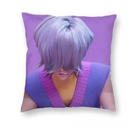 KPop De-mon Hunters Double-Sided Printed Pillow Cover 45x45cm - Decorative Throw Pillow Case for Sofa, Bed, Car - Cushion Cover Only (No Insert)-Q
