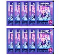 Kpop Demon Hunter 10 Pack of Figurines, 50 Official Stickers