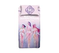 Kpop Demon Hunter Single Bed Sheet Set, 100% Cotton, Official Product
