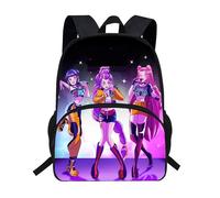 Kpop Demon Hunters Backpack K-pop Demon Hunters School Bags Anime Film Character Prints Backpack Waterproof Portable School Bag Rucksack for Boys Girls Fans B10