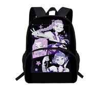 Kpop Demon Hunters Backpack K-pop Demon Hunters School Bags Anime Film Character Prints Backpack Waterproof Portable School Bag Rucksack for Boys Girls Fans A03