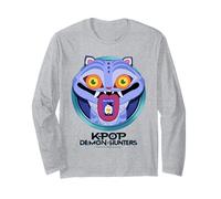 Kpop Demon Hunters Cartoon Derpy Save The Date Long Sleeve T-Shirt