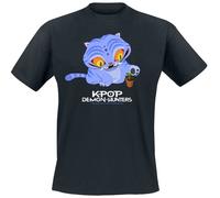 KPop Demon Hunters Derpy Tiger T-Shirt black XL