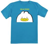 KPop Demon Hunters Hello Friend T-Shirt turquoise 12 Years