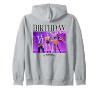 KPop Demon Hunters Huntrix Birthday Crew Group Zip Hoodie
