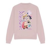 Kpop Demon Hunters Huntrix Chibi Ramyeon Unisex Sweatshirt, Pink, XX-Large