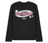 Kpop Demon Hunters Huntrix Circle Logo Unisex Long Sleeve T Shirt, Black, Medium