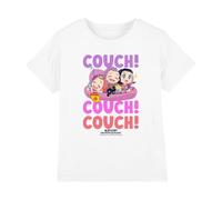Kpop Demon Hunters - Huntrix Couch Couch Couch Kids T Shirt, White, 7-8
